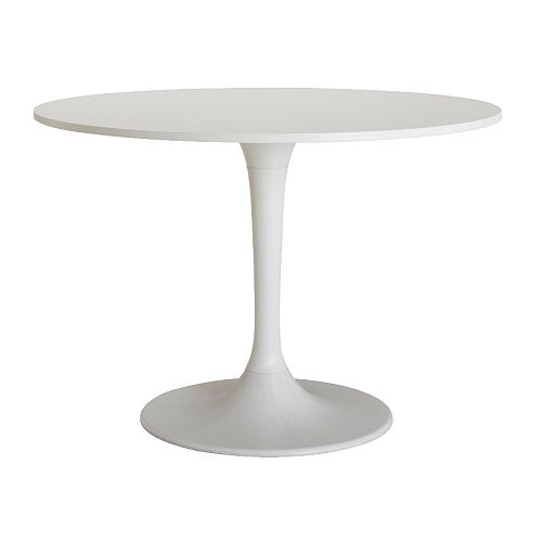 IKEA DOCKSTA table A round table, with soft edges, gives a relaxed impression in a room.