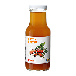 IKEA DRYCK NYPON rosehip drink