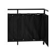 IKEA DYNING balcony privacy screen Shields from wind and sun and increases privacy on the balcony.