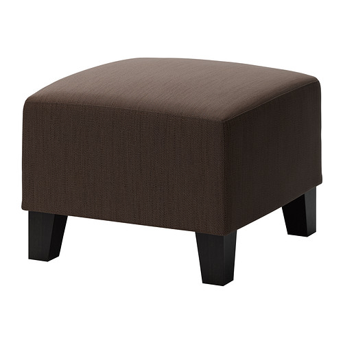 EKENÄS Footstool Hensta dark brown IKEA