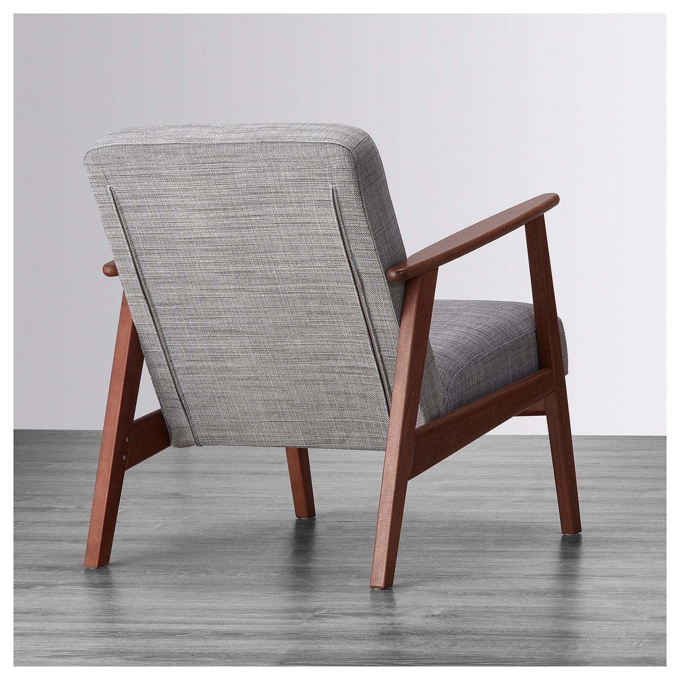 EKENÄSET Armchair Isunda grey IKEA