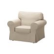 IKEA EKTORP armchair The cover is easy to keep clean as it is removable and can be machine washed.