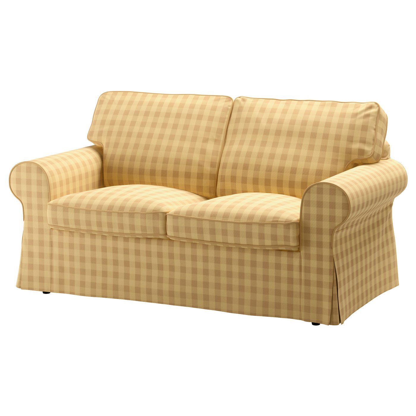 EKTORP Cover Two Seat Sofa Skaftarp Yellow IKEA EKTORP Cover Two Seat Sofa Skaftarp Yellow IKEA