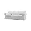 IKEA EKTORP three-seat sofa 10 year guarantee. Read about the terms in the guarantee brochure.