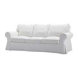IKEA EKTORP three-seat sofa 10 year guarantee. Read about the terms in the guarantee brochure.