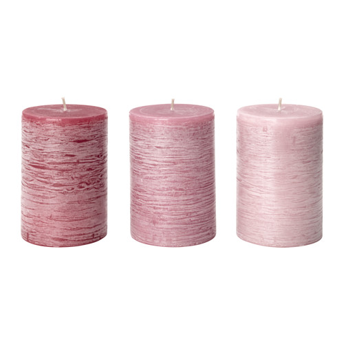 IKEA FÖRSÖKA unscented block candle