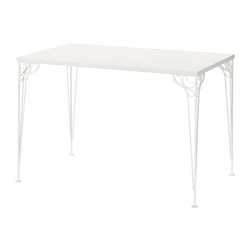 IKEA FALKHÖJDEN desk The melamine surface is durable, stain resistant and easy to keep clean.