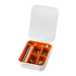 IKEA FIXA 116-piece picture hook set Can be stacked with other boxes in the FIXA series.