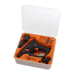 IKEA FIXA hammer drill, li-ion Easy to grip handle of soft synthetic rubber.