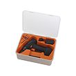 IKEA FIXA screwdriver/drill, li-ion Easy to grip handle of soft synthetic rubber.