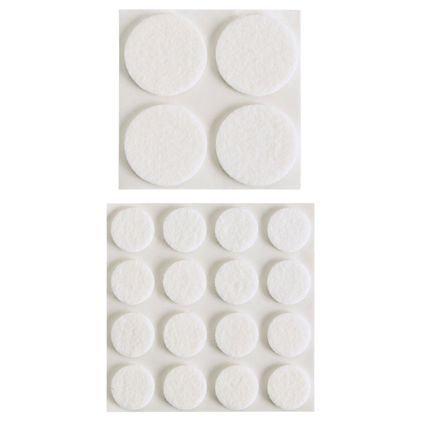 IKEA FIXA stick-on floor protectors set of 20