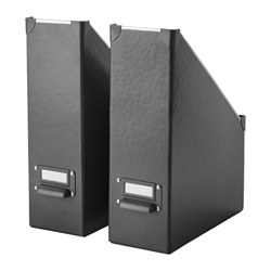 IKEA FJÄLLA magazine file Easy to pull out and lift as the magazine file has a handle.