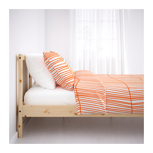 FJELLSE Bed frame Pine/luröy Standard Double IKEA