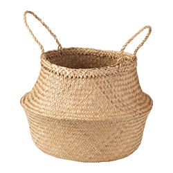 IKEA FLÅDIS basket Each basket is woven by hand and is therefore unique.