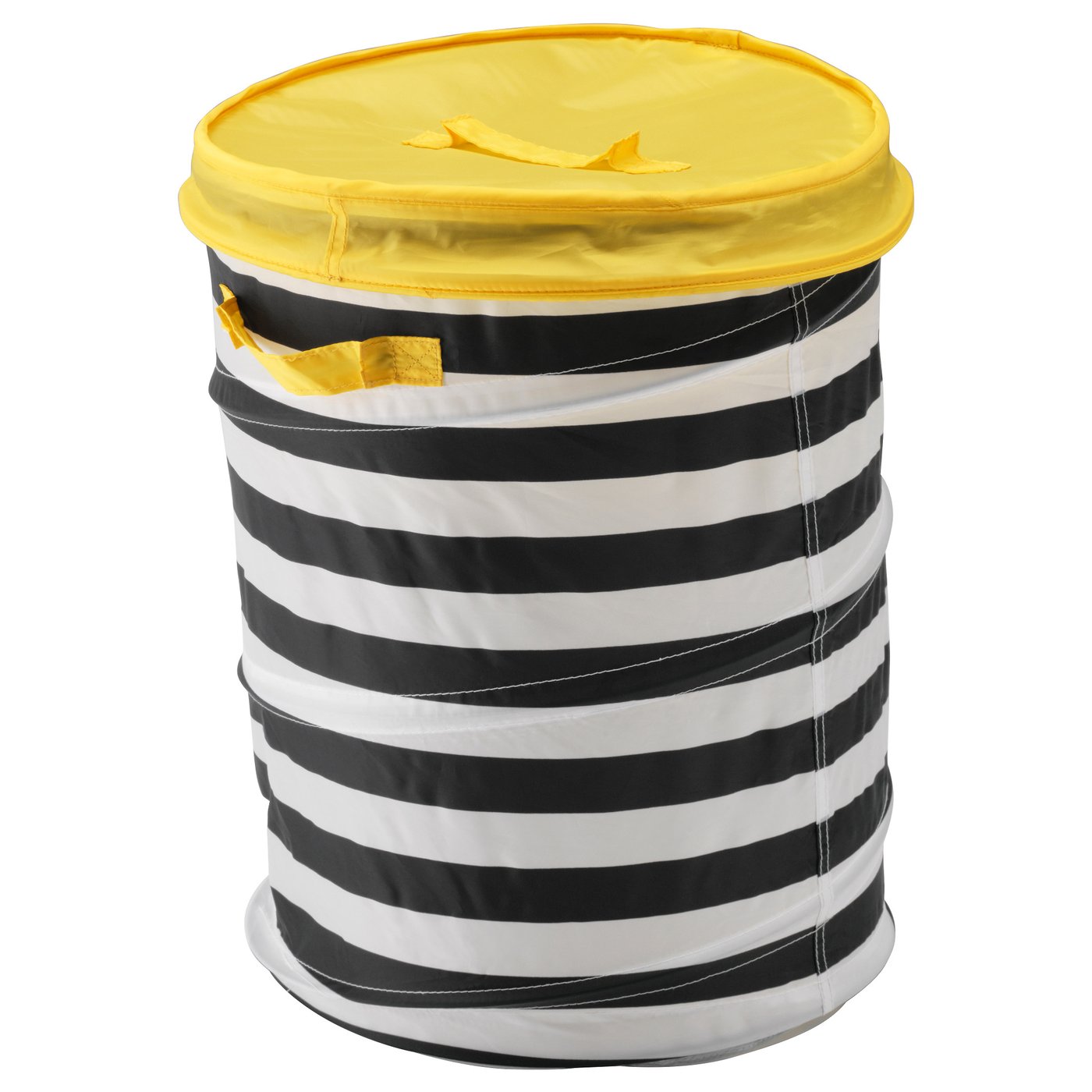 IKEA FLYTTBAR basket with lid Press together to save space when not in use.