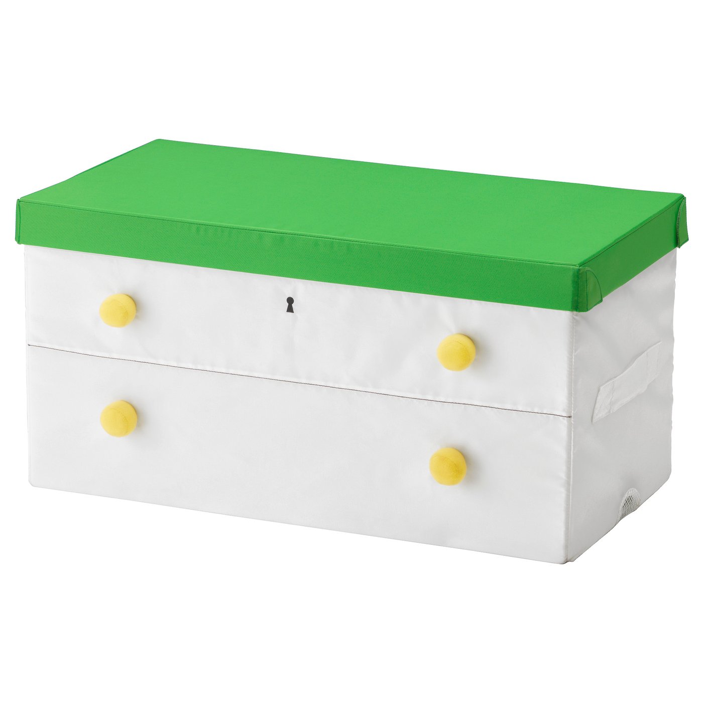 IKEA FLYTTBAR box with lid Easy for your child to lift and move since the box has a handle. 