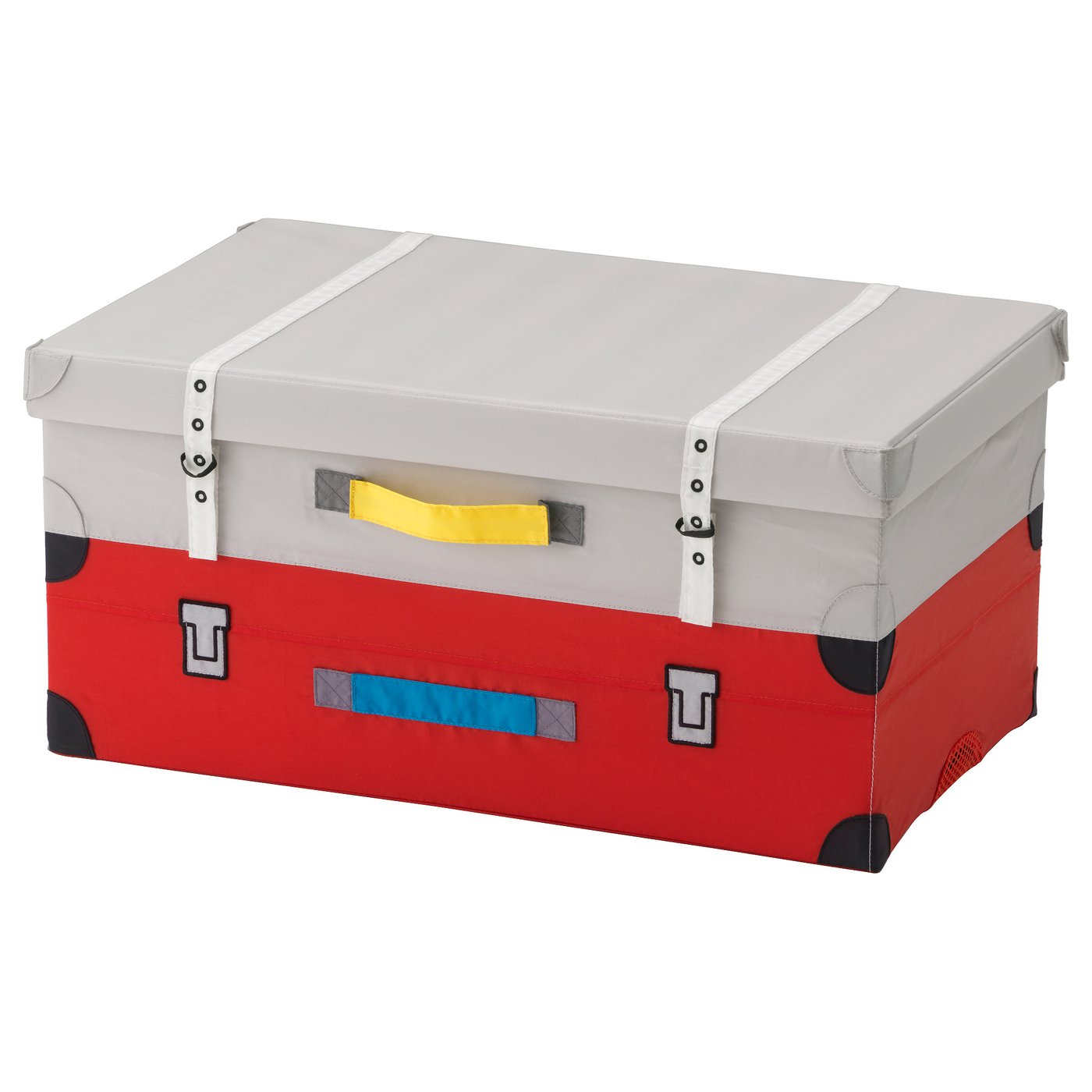 IKEA FLYTTBAR trunk for toys Press together to save space when not in use.