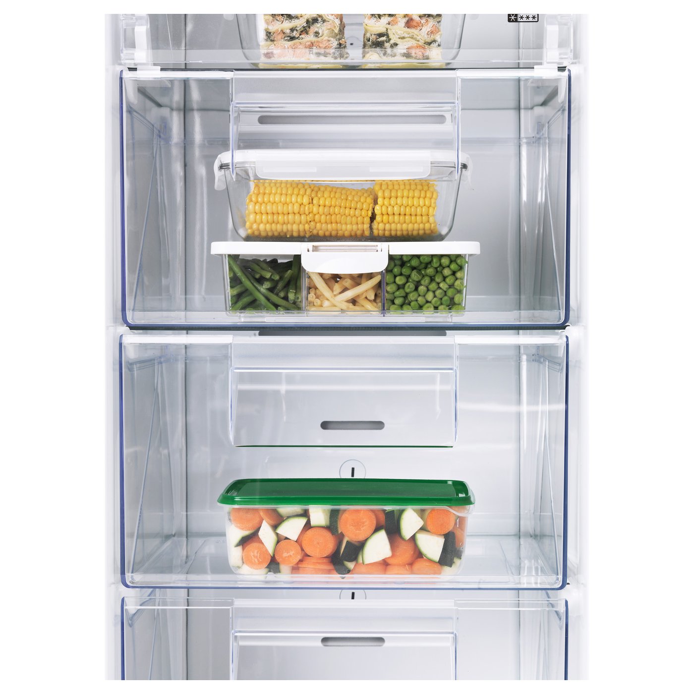 FRYSA Integrated freezer A++ No frost white 204 l IKEA