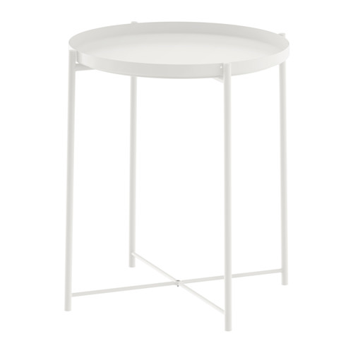 IKEA GLADOM tray table You can use the removable tray for serving.