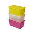 IKEA GLIS box with lid A perfect place to keep pens, pencils and small accessories.
