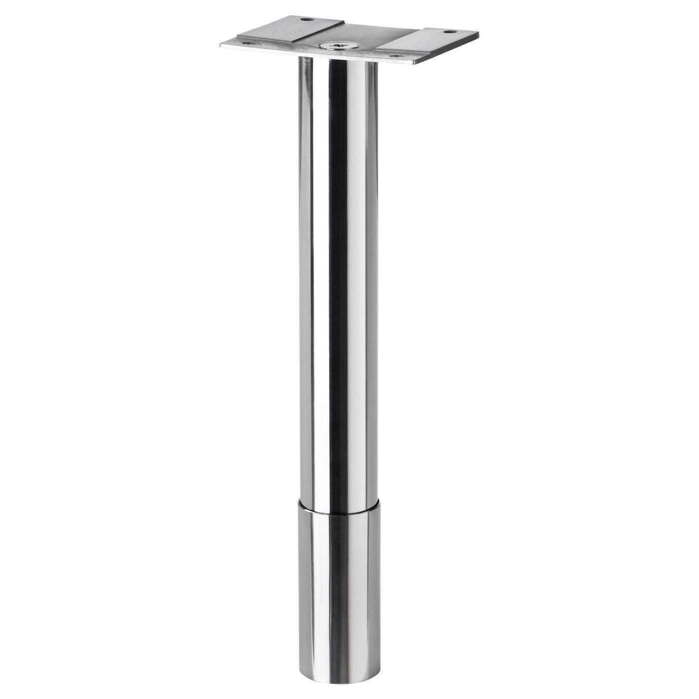 IKEA GODMORGON leg Adjustable feet for increased stability and protection against floor moisture.