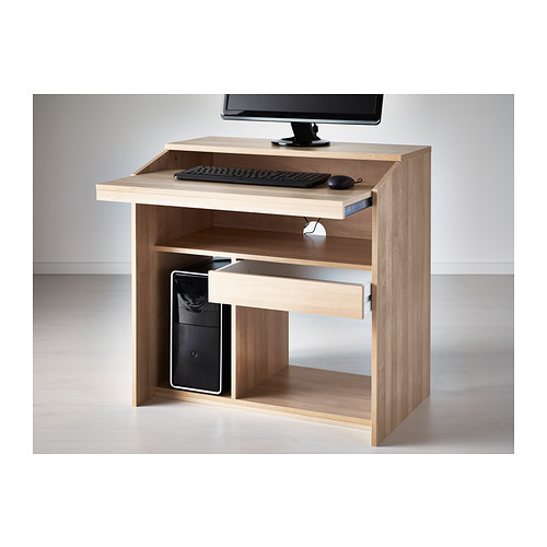 GOLIAT Computer table Birch effect 79x50 cm IKEA