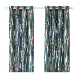 IKEA GRÄSLILJA curtains, 1 pair
