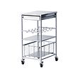 IKEA GRUNDTAL kitchen trolley Gives you extra storage in your kitchen. 
