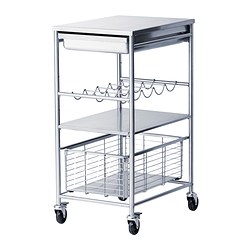 IKEA GRUNDTAL kitchen trolley Gives you extra storage in your kitchen. 