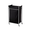 IKEA GRUNDTAL laundry bag with castors Easy to move – castors included.