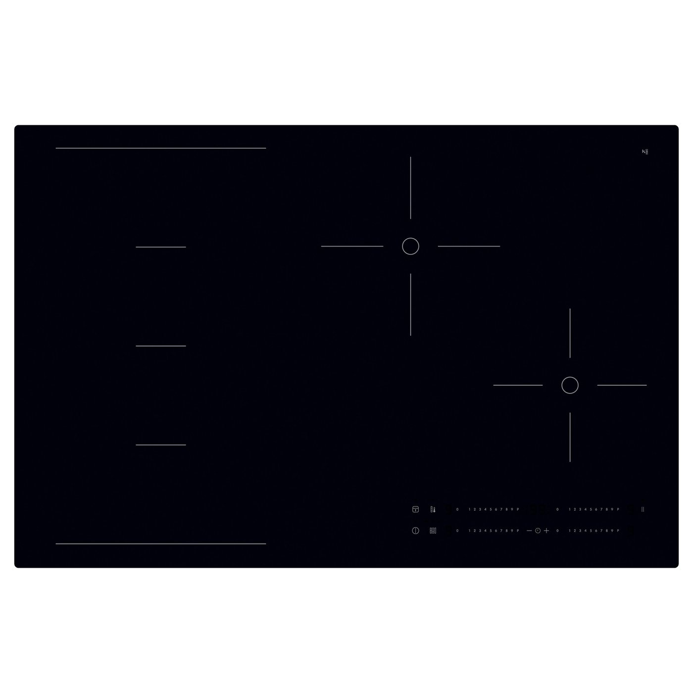IKEA HÖGKLASSIG induction hob with flexible zones