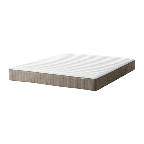 IKEA HAMARVIK sprung mattress A generous layer of soft fillings adds support and comfort.