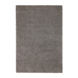 IKEA HAMPEN rug, high pile The high pile makes it easy to join several rugs, without a visible seam.