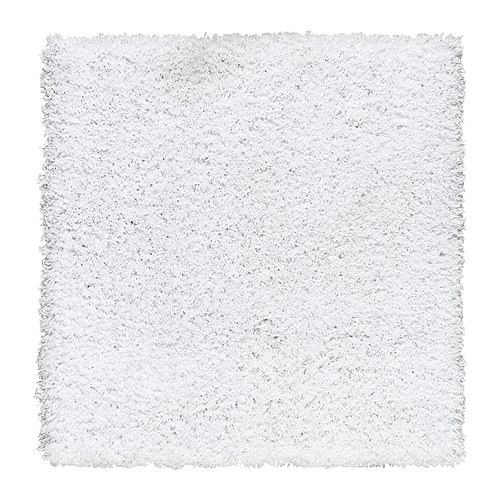 HAMPEN Rug, high pile, white
