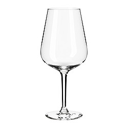 IKEA HEDERLIG red wine glass