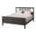 IKEA HEMNES bed frame Made of solid wood, which is a hardwearing and warm natural material.