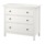 IKEA HEMNES chest of 3 drawers Made of solid wood, which is a hardwearing and warm natural material.