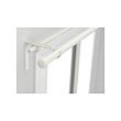 IKEA HUGAD/RÄCKA double curtain rod combination The length is adjustable.
