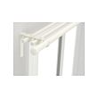 IKEA HUGAD/RÄCKA triple curtain rod combination The length is adjustable.