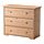 IKEA HURDAL chest of 3 drawers Plenty of room for all your things in the large drawers.