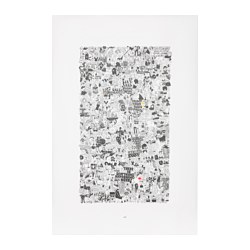 IKEA IKEA ART EVENT 2017 poster Motif created by Amit Greenberg.