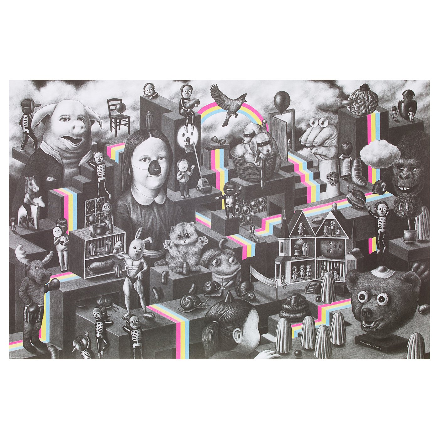 IKEA IKEA ART EVENT 2017 poster Motif created by Amandine Urruty.