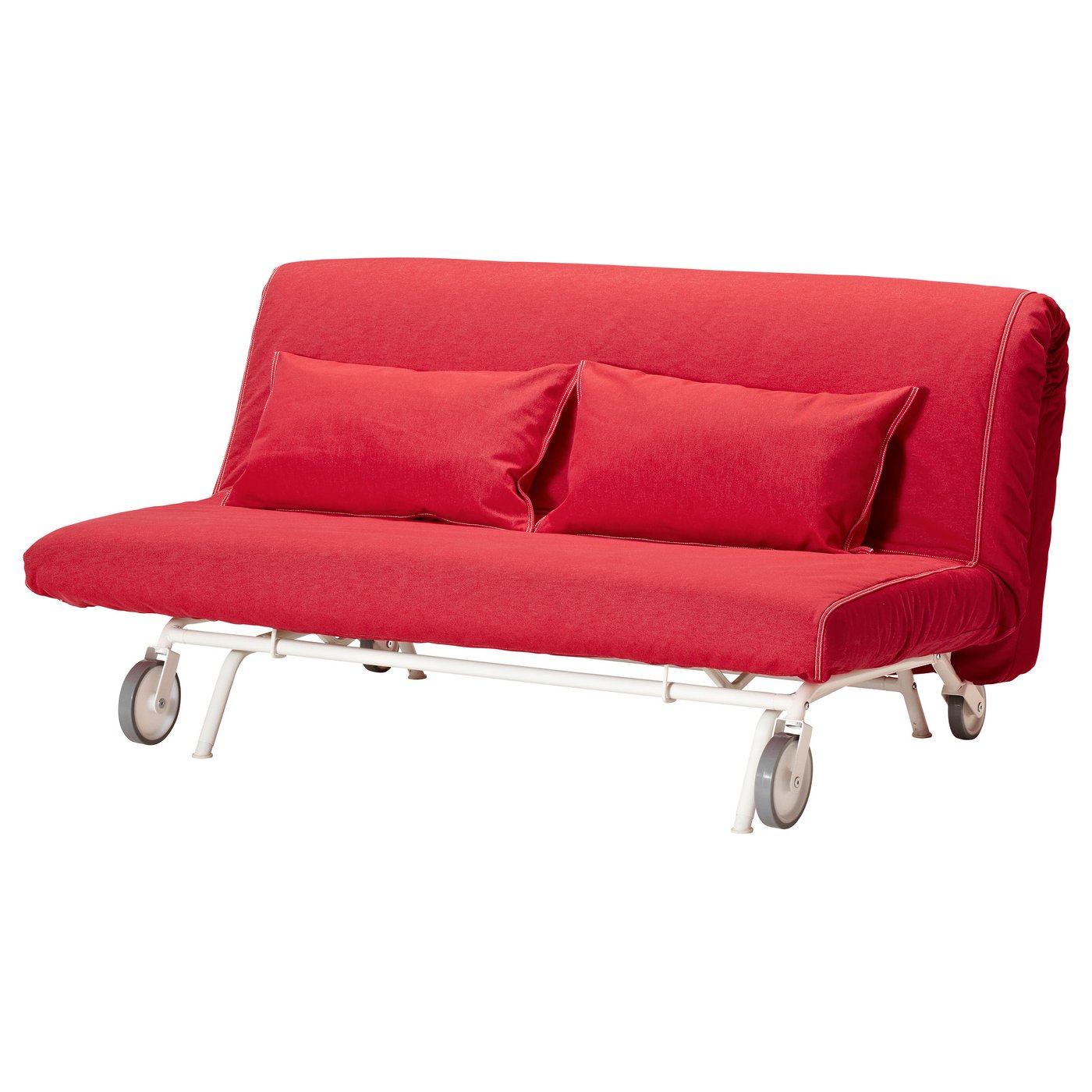 IKEA PS LVS Two Seat Sofa Bed Vansta Red IKEA IKEA PS LVS Two Seat Sofa Bed Vansta Red IKEA