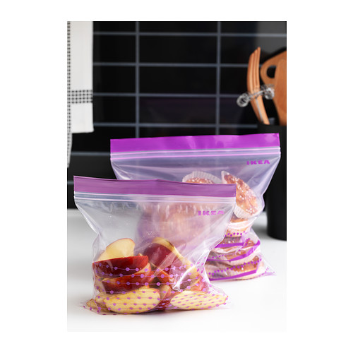 ISTAD Plastic bag Assorted colours IKEA