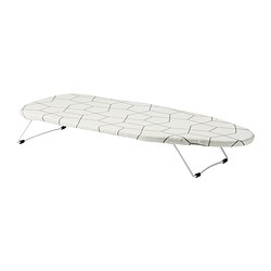 IKEA JÄLL ironingboard, table Extra stable and durable because the frame and base are made of steel.