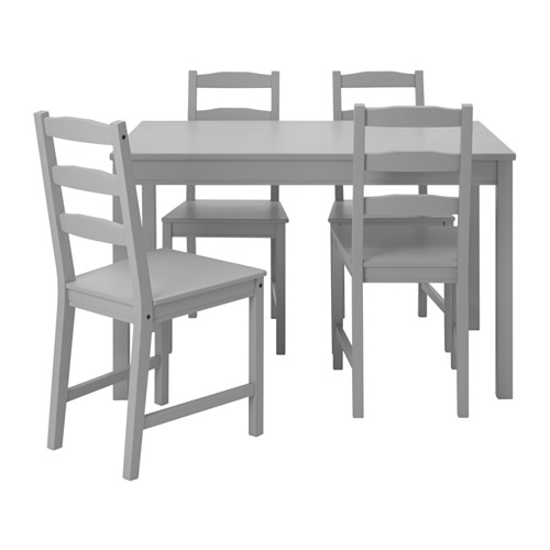 IKEA JOKKMOKK table and 4 chairs Solid pine; a natural material that ages beautifully.