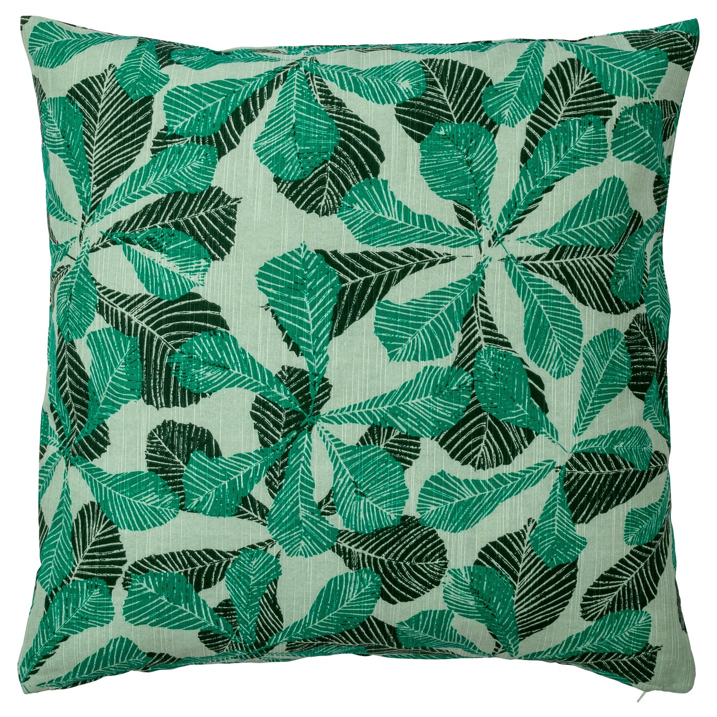 JORID Cushion cover Green/leaves 50x50 cm IKEA
