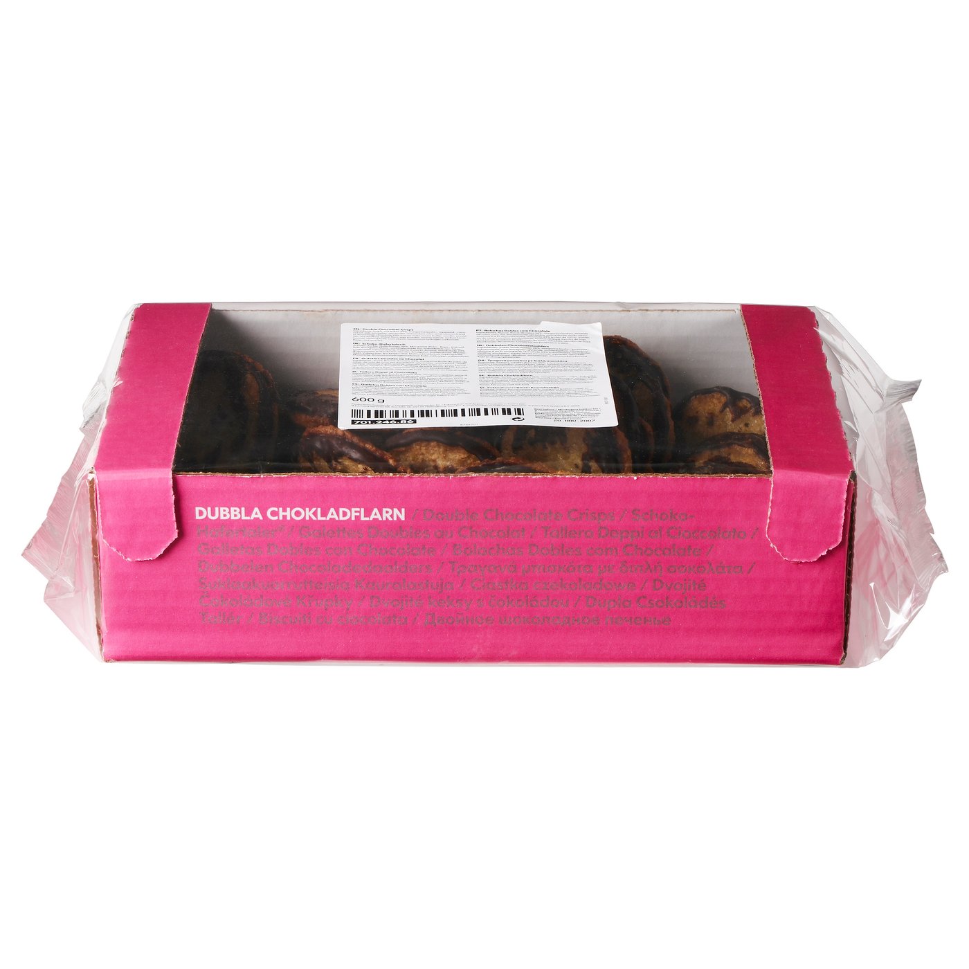 IKEA KAKOR CHOKLADFLARN chocolate crisps, double