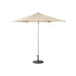 IKEA KARLSÖ parasol with base The air vent reduces wind pressure and allows heat to circulate.