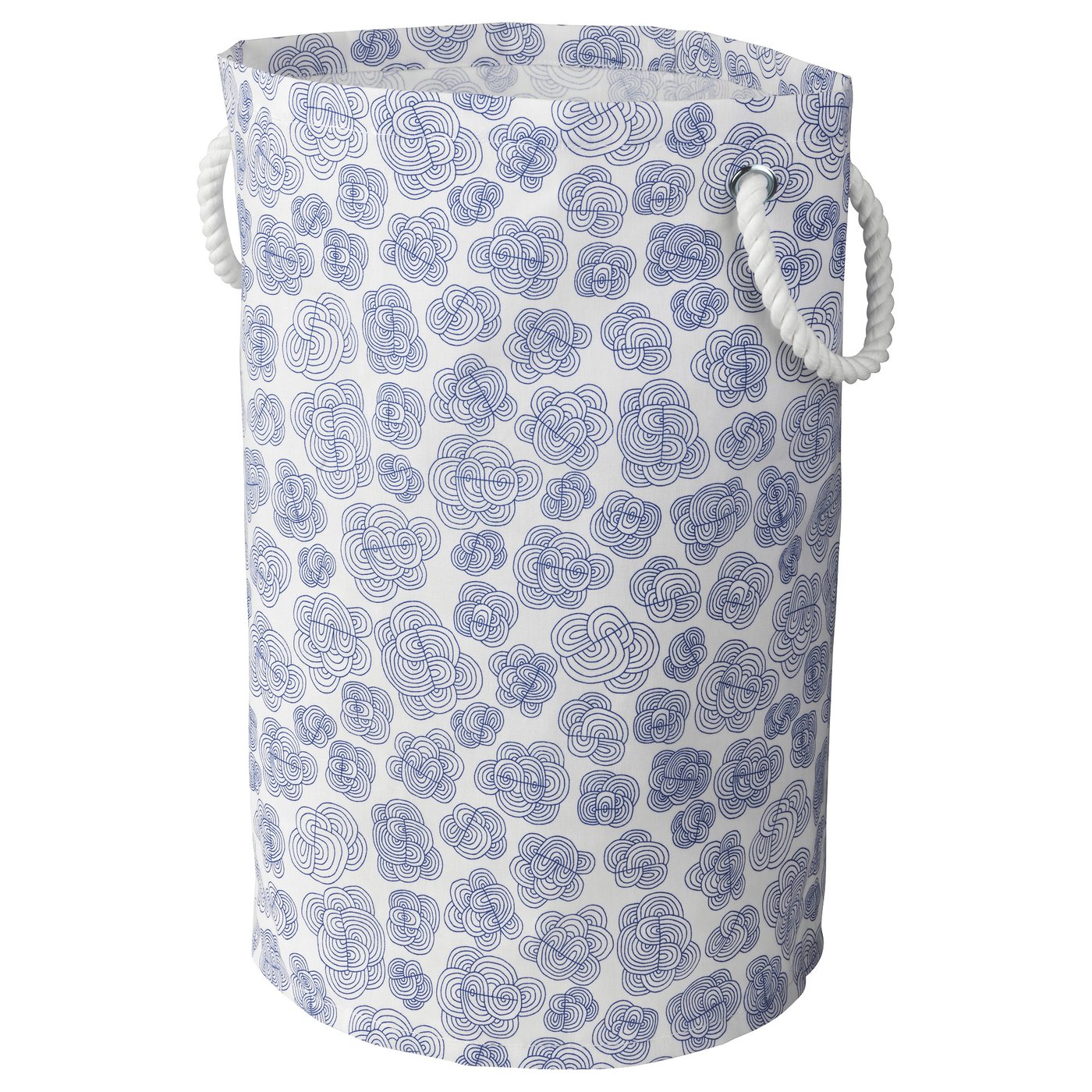 IKEA KLUNKA laundry bin Sturdy handles make this laundry basket easy to carry.